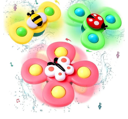 Spinning Sensory Toy for Toddler - 3 Pcs Set