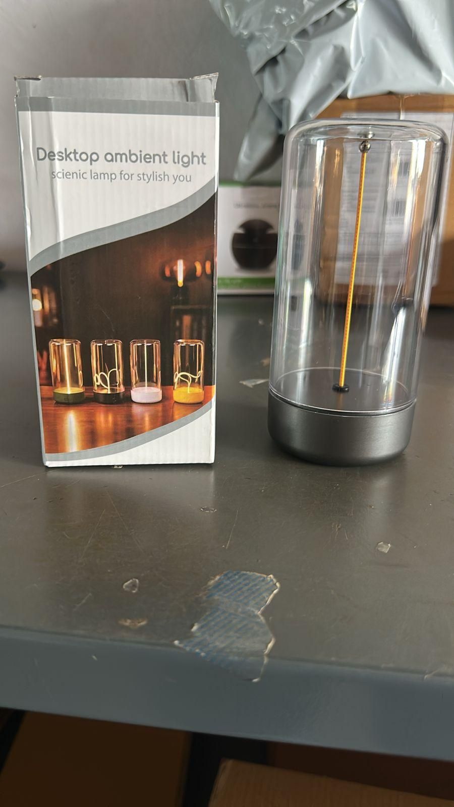 Magnetic lamp light